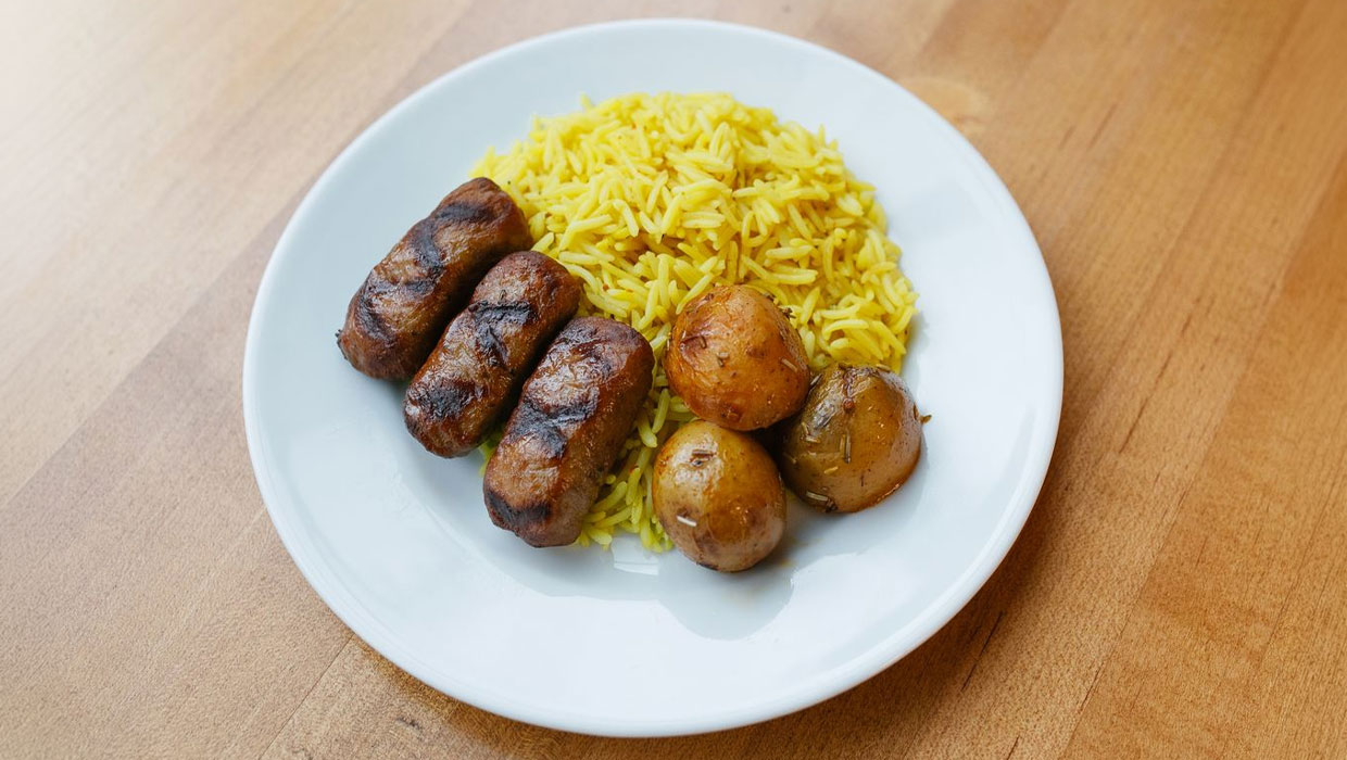 Donair Fingers Plate